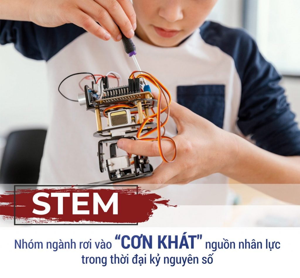 Học STEM và các nghề nghiệp tương lai trong lĩnh vực STEM