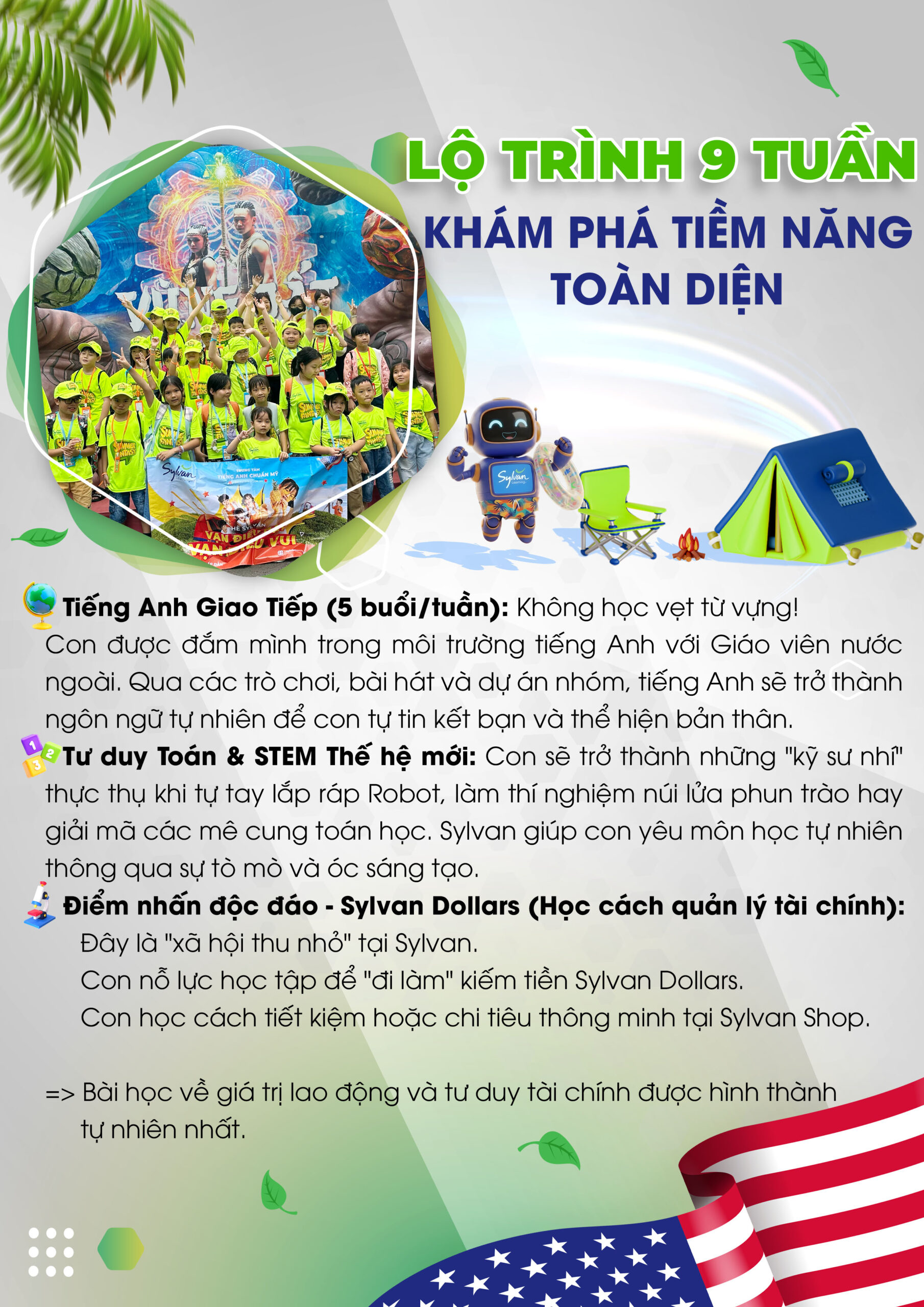 Sylvan Dollars giúp trẻ học quản lý tài chính trong chương trình hè cho trẻ em