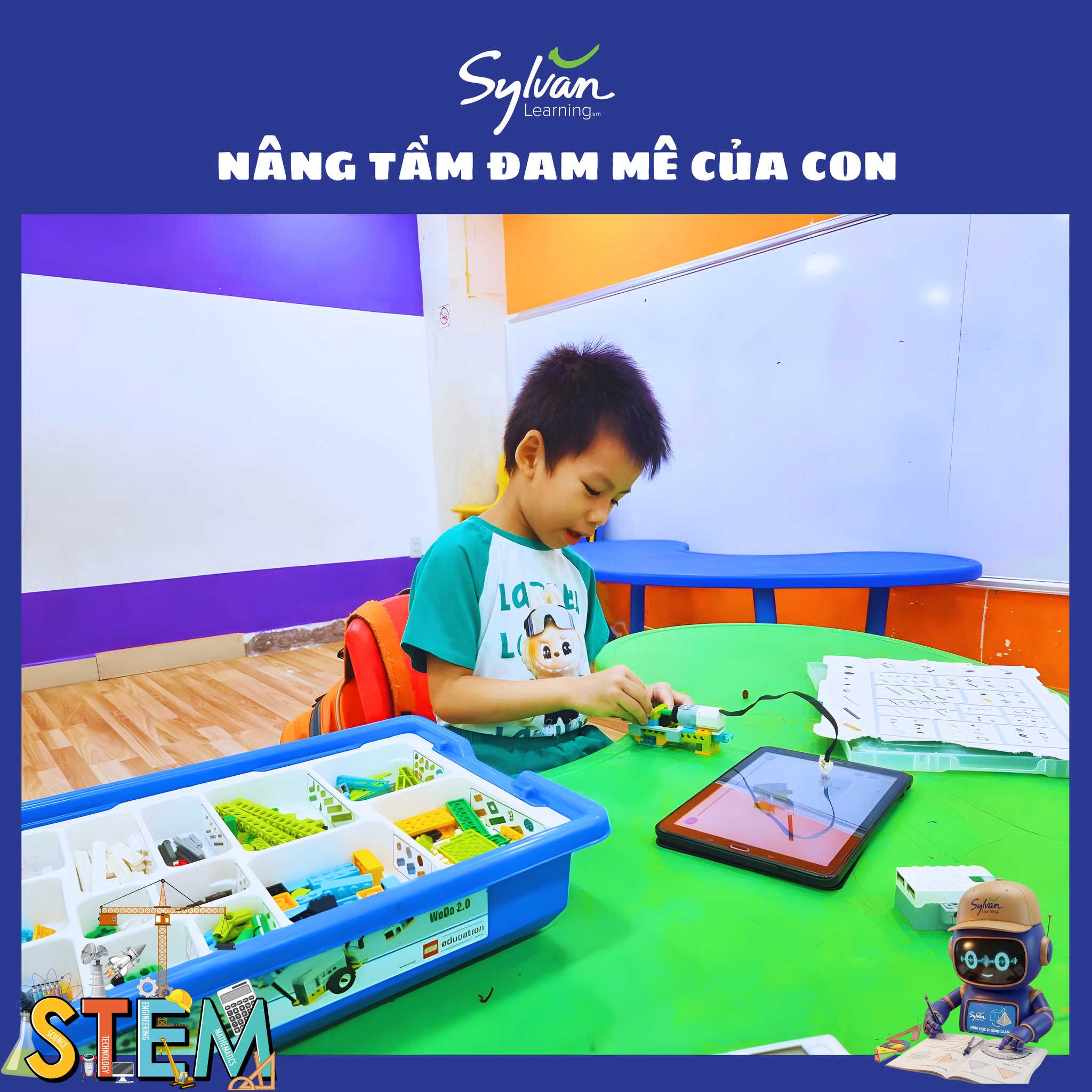 học Lego cho trẻ