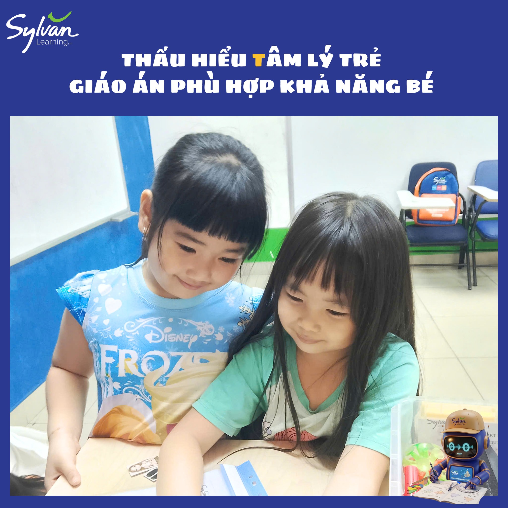 Lớp học Sylvan Phonics tương tác sinh động giúp trẻ ghi nhớ từ vựng nhanh