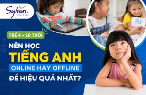 nên cho trẻ học tiếng Anh online hay trực tiếp