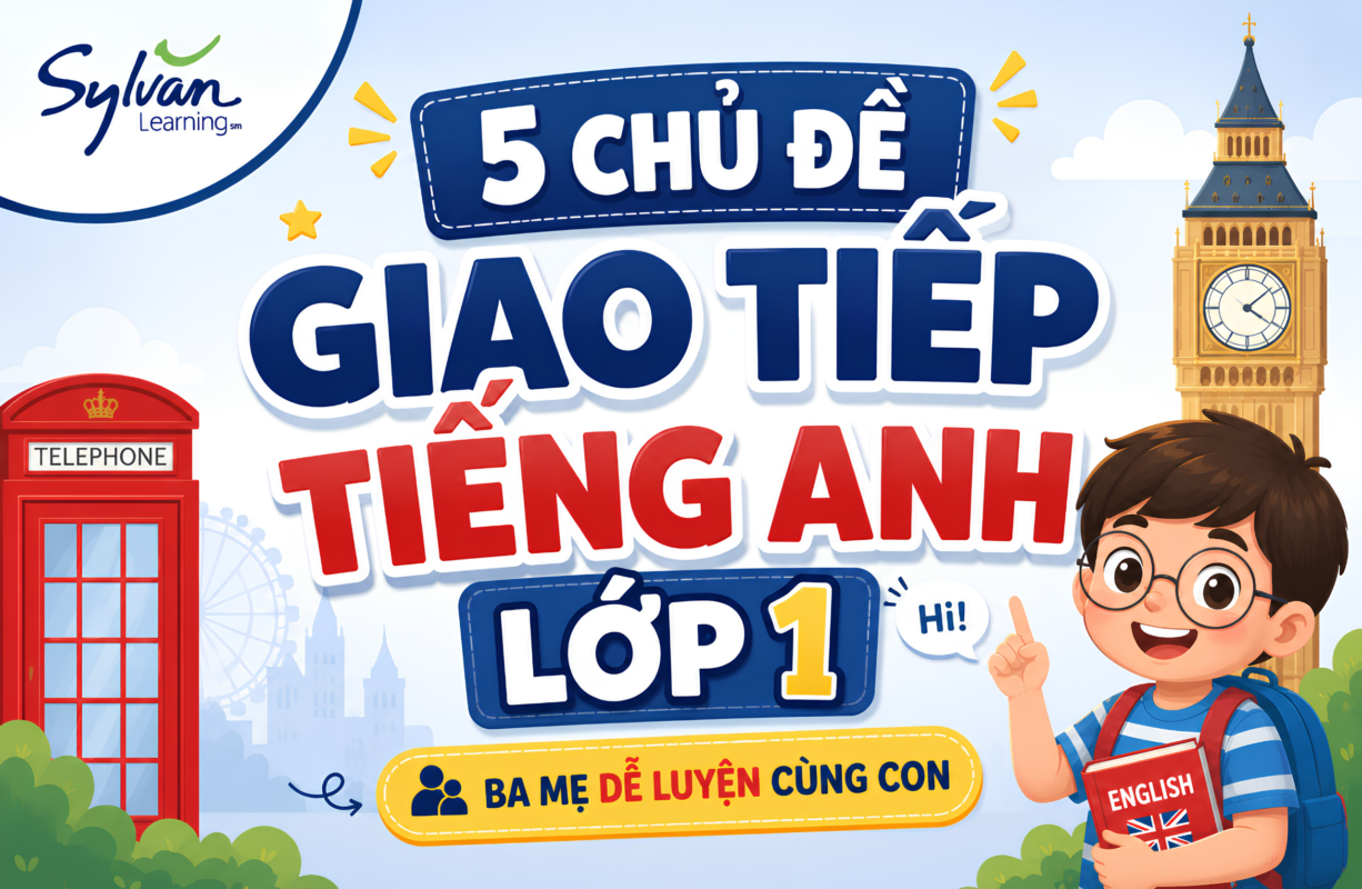 5 Chủ Đề Giao Tiếp Tiếng Anh Lớp 1|Ba Mẹ Dễ Luyện Cùng Con